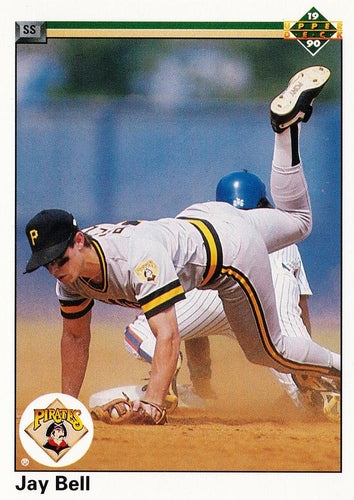 #517 Jay Bell - Pittsburgh Pirates - 1990 Upper Deck Baseball