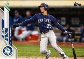 #517 Dylan Moore - Seattle Mariners - 2020 Topps Baseball