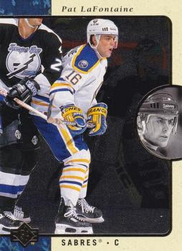 #12 Pat LaFontaine - Buffalo Sabres - 1995-96 SP Hockey