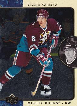 #2 Teemu Selanne - Anaheim Mighty Ducks - 1995-96 SP Hockey