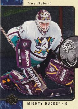 #3 Guy Hebert - Anaheim Mighty Ducks - 1995-96 SP Hockey
