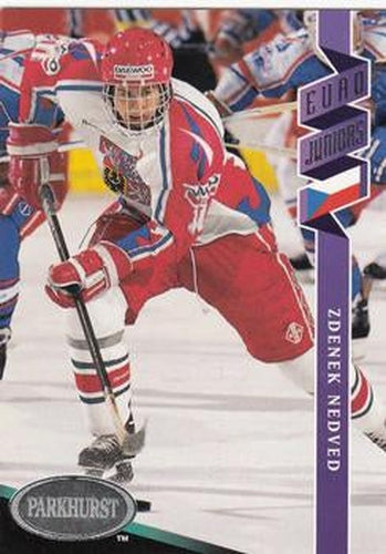 #518 Zdenek Nedved - Czech Republic - 1993-94 Parkhurst Hockey