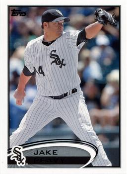 #518 Jake Peavy - Chicago White Sox - 2012 Topps Baseball