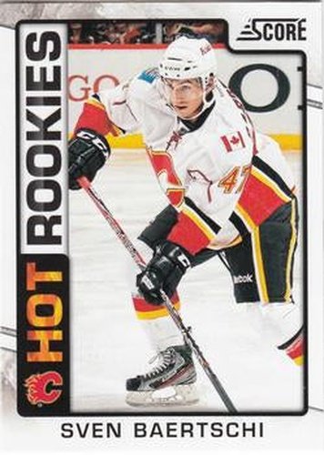 #518 Sven Baertschi - Calgary Flames - 2012-13 Score Hockey