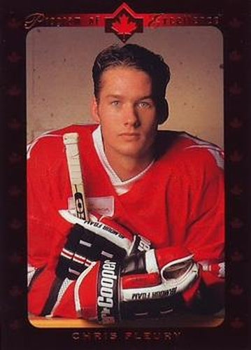 #518 Chris Fleury - Canada - 1995-96 Upper Deck Hockey
