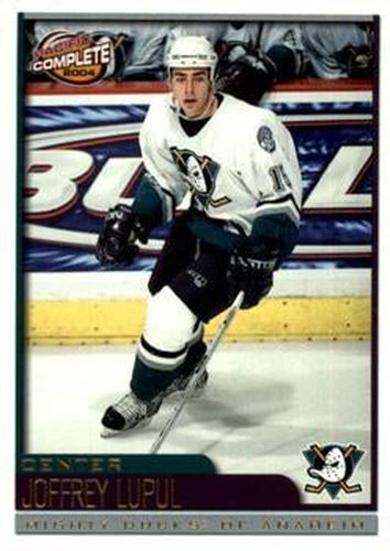 #518 Joffrey Lupul - Anaheim Mighty Ducks - 2003-04 Pacific Complete Hockey