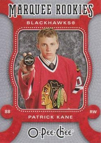 #518 Patrick Kane - Chicago Blackhawks - 2007-08 O-Pee-Chee Hockey