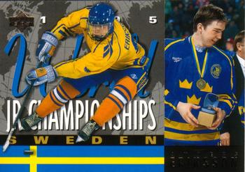 #518 Anders Eriksson - Sweden - 1994-95 Upper Deck Hockey