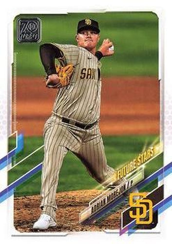 #518 Adrian Morejon - San Diego Padres - 2021 Topps Baseball