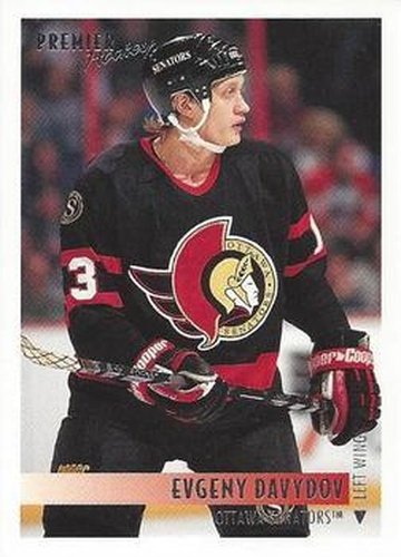 #518 Evgeny Davydov - Ottawa Senators - 1994-95 Topps Premier Hockey