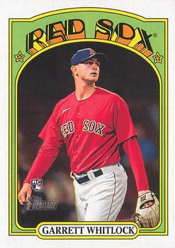 #518 Garrett Whitlock - Boston Red Sox - 2021 Topps Heritage Baseball