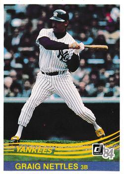 #518 Graig Nettles - New York Yankees - 1984 Donruss Baseball