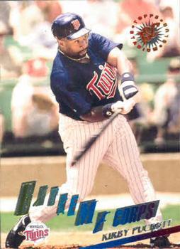 #518 Kirby Puckett - Minnesota Twins - 1995 Stadium Club Baseball