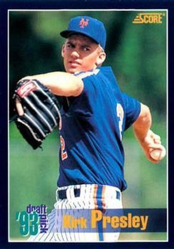 #518 Kirk Presley - New York Mets -1994 Score Baseball