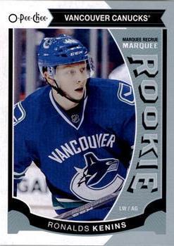 #518 Ronalds Kenins - Vancouver Canucks - 2015-16 O-Pee-Chee Hockey