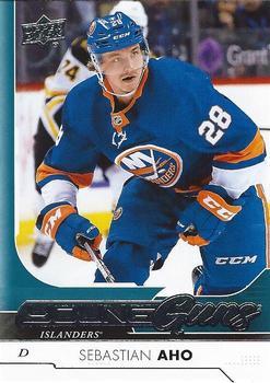 #518 Sebastian Aho - New York Islanders - 2017-18 Upper Deck Hockey