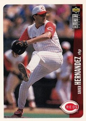 #518 Xavier Hernandez - Cincinnati Reds - 1996 Collector's Choice Baseball