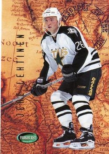 #518 Jere Lehtinen - Dallas Stars - 1995-96 Parkhurst International Hockey