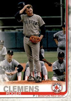 #518b Roger Clemens - Boston Red Sox - 2019 Topps Baseball