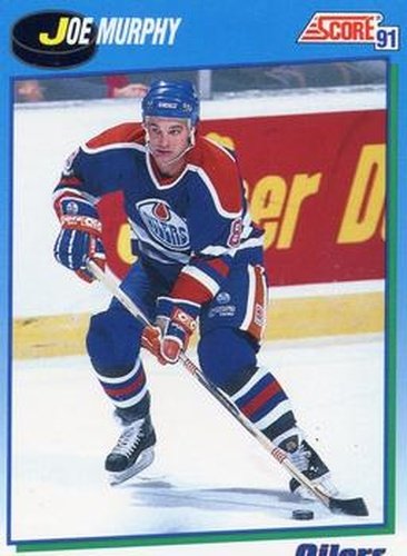 #519 Joe Murphy - Edmonton Oilers - 1991-92 Score Canadian Hockey