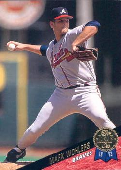 #519 Mark Wohlers - Atlanta Braves - 1993 Leaf Baseball