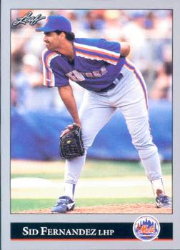 #519 Sid Fernandez - New York Mets - 1992 Leaf Baseball