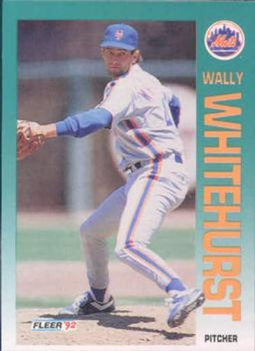 #519 Wally Whitehurst - New York Mets - 1992 Fleer Baseball