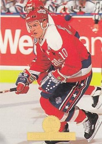 #519 Kelly Miller - Washington Capitals - 1994-95 Leaf Hockey