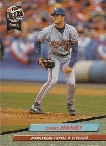 #519 Chris Haney - Montreal Expos - 1992 Ultra Baseball