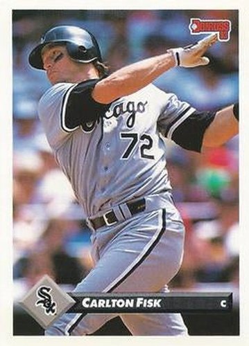 #519 Carlton Fisk - Chicago White Sox - 1993 Donruss Baseball