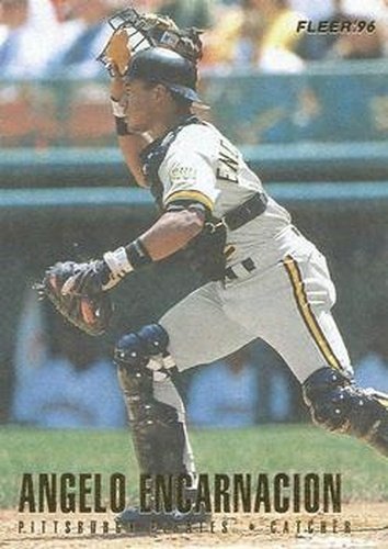 #519 Angelo Encarnacion - Pittsburgh Pirates - 1996 Fleer Baseball