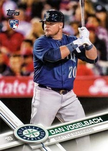 #519 Dan Vogelbach - Seattle Mariners - 2017 Topps Baseball
