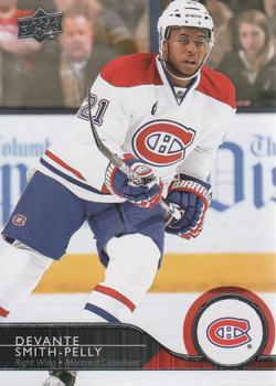 #519 Devante Smith-Pelly - Montreal Canadiens - 2014-15 Upper Deck Hockey