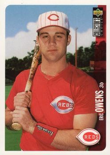 #519 Eric Owens - Cincinnati Reds - 1996 Collector's Choice Baseball