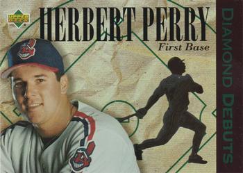 #519 Herbert Perry - Cleveland Indians - 1994 Upper Deck Baseball