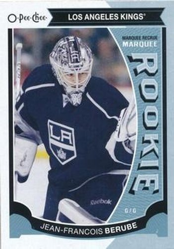 #519 Jean-Francois Berube - Los Angeles Kings - 2015-16 O-Pee-Chee Hockey