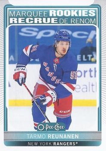 #519 Tarmo Reunanen - New York Rangers - 2021-22 O-Pee-Chee Hockey