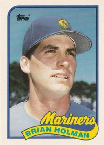 #51T Brian Holman - Seattle Mariners - 1989 Topps Traded Baseball
