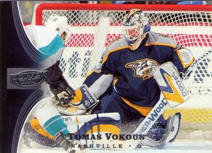 #51 Tomas Vokoun - Nashville Predators - 2005-06 Upper Deck Power Play Hockey