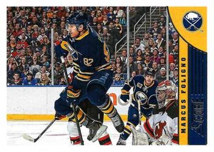#51 Marcus Foligno - Buffalo Sabres - 2013-14 Score Hockey