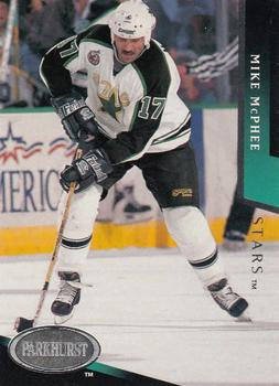 #51 Mike McPhee - Dallas Stars - 1993-94 Parkhurst Hockey