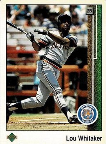 #451 Lou Whitaker - Detroit Tigers - 1989 Upper Deck Baseball