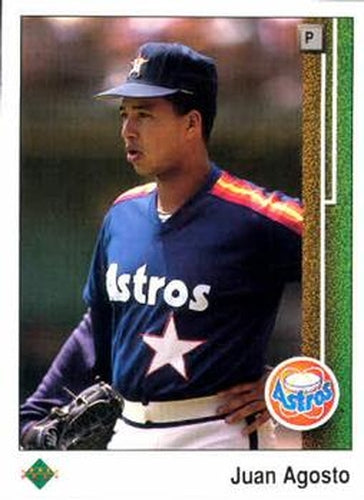 #251 Juan Agosto - Houston Astros - 1989 Upper Deck Baseball