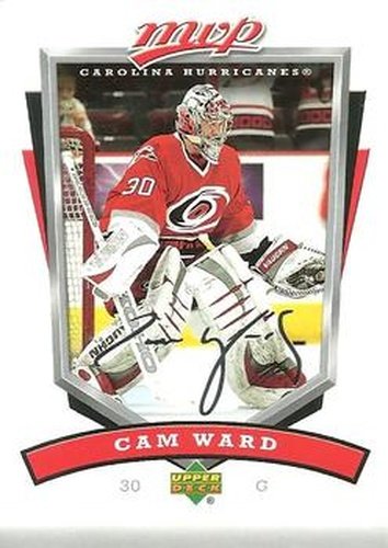 #51 Cam Ward - Carolina Hurricanes - 2006-07 Upper Deck MVP Hockey