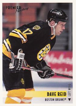 #51 Dave Reid - Boston Bruins - 1994-95 O-Pee-Chee Premier Hockey