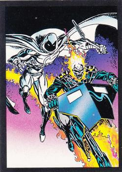 Moon Ghost Rider #51 Moon Knight - 1992 Comic Images Ghost Rider II – Isolated Cards