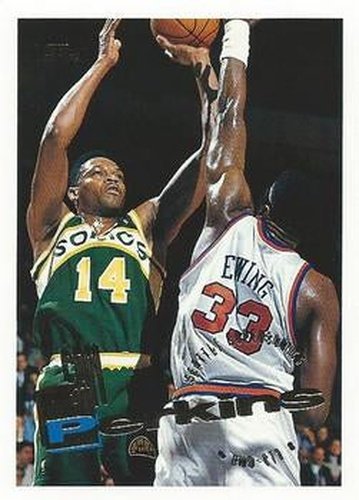 #51 Sam Perkins - Seattle SuperSonics - 1995-96 Topps Basketball