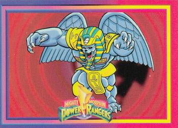 #51 King Sphinx - 1994 Collect-A-Card Power Rangers