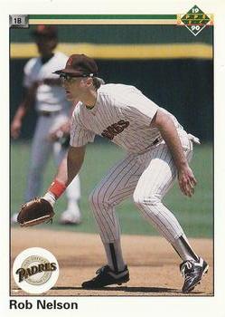 #51 Rob Nelson - San Diego Padres - 1990 Upper Deck Baseball