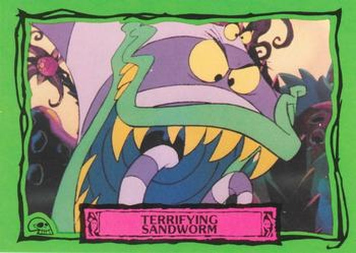 #51 Terrifying Sandworm - 1990 Dart Beetlejuice
